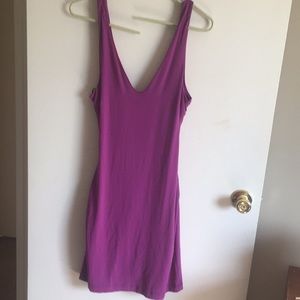 BEBE Purple Dress